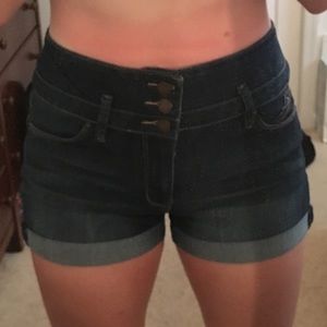 High Waisted Jean Shorts